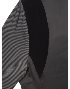 Egara Slim Fit Peak Lapel Dinner Jacket, Midnight Floral Jacquard -clothing MW40 15NK 71 EGARA MIDNIGHT ALT5