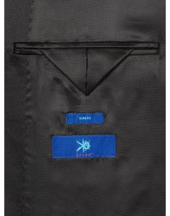 Egara Slim Fit Shawl Lapel Dinner Jacket, Silver Jacquard -clothing MW40 15NT 74 EGARA LT GRAY JACQUARD ALT2