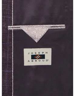 Joseph Abboud Slim Fit Sport Coat, Berry Plaid -clothing MW40 15TP 07 JOSEPH ABBOUD BERRY PLAID ALT2