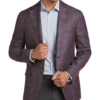 Joseph Abboud Slim Fit Sport Coat, Berry Plaid