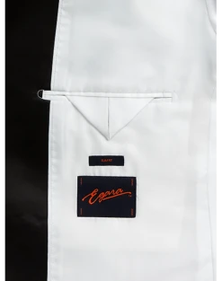 Egara Slim Fit Peak Lapel Double Breasted Dinner Jacket, White 5 Egara Slim Fit Peak Lapel Double Breasted Dinner Jacket, White -clothing MW40 16DC 25 EGARA WHITE ALT2