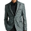 Egara Slim Fit Dinner Jacket, Green Floral