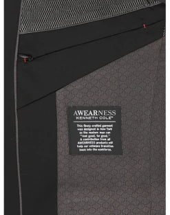 Awearness Kenneth Cole AWEAR-TECH Slim Fit Suit Separates Coat, Black -clothing MW40 31K3 02 AWEARNESS BY KENNETH COLE BLACK ALT3 1