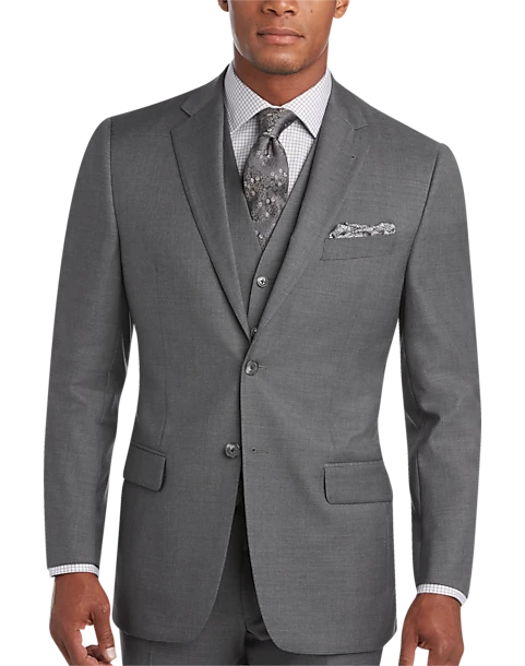 Joseph Abboud Modern Fit Suit, Gray - Image 4