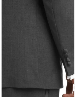 Joseph Abboud Black Label Slim Fit Wool Tuxedo, Gray -clothing MW40 3GP3 17 JOSEPH ABBOUD BLACK LABEL CHARCOAL GRAY ALT2