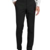 BLACK By Vera Wang Slim Fit Tuxedo Pants, Black