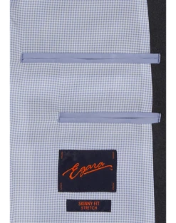 Egara Skinny Fit Suit Separate Coat, Postman Blue -clothing MW40 3VHC 17 EGARA ORANGE CHARCOAL GRAY ALT3