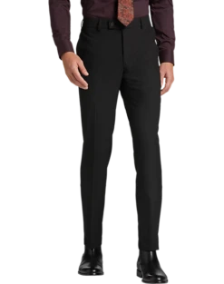 Egara Skinny Fit Suit Separate Pants, Black