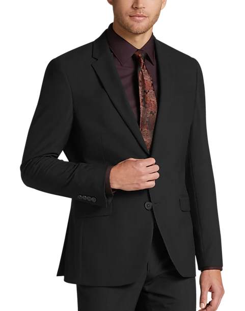 Egara Skinny Fit Suit Separate Coat, Black 1 Egara Skinny Fit Suit Separate Coat, Black