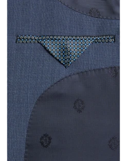 Lauren By Ralph Lauren Classic Fit Suit Separates Coat, Blue Tic -clothing MW40 3W7G 70 LAUREN BY RALPH LAUREN BLUE TIC ALT2