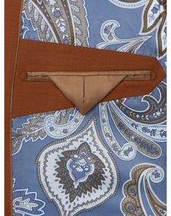 Tayion Classic Fit Suit Separates Coat, Rust -clothing MW40 3W8W 18 TAYION RUST ALT2