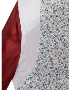 Egara Skinny Fit Suit Separates Coat, Red -clothing MW40 3WF1 11 EGARA ORANGE RED ALT4