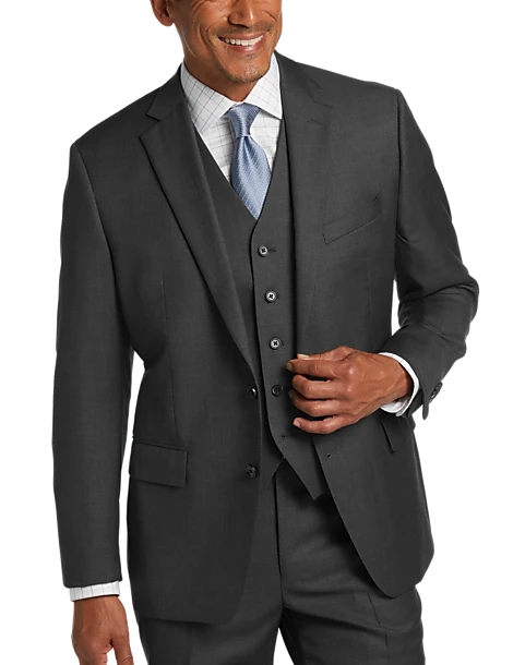 Lauren By Ralph Lauren Classic Fit Suit Separates, Gray 5 Lauren By Ralph Lauren Classic Fit Suit Separates, Gray - Image 5