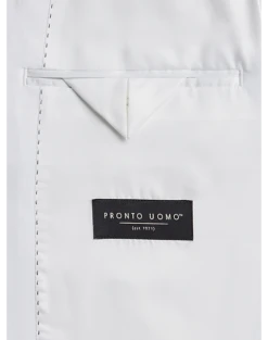 Pronto Uomo Modern Fit Suit Separates Coat, White -clothing MW40 3X1L 25 PRONTO UOMO WHITE ALT2