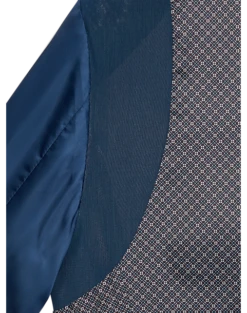 Egara Skinny Fit Suit Separates Coat, Blue Twill -clothing MW40 3X1U 06 EGARA BURGUNDY TWILL ALT4 1