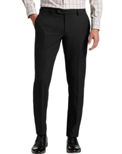 Egara Skinny Fit Suit Separates Pants, Black