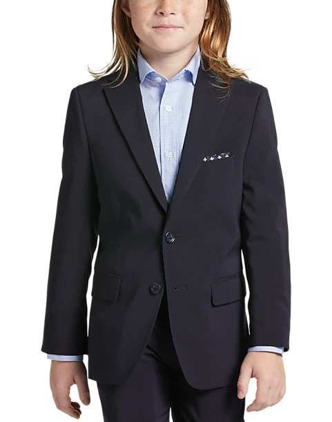 Kenneth Cole Reaction Boys Suit, Navy 1 Kenneth Cole Reaction Boys Suit, Navy