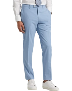 Egara Skinny Fit Suit Separates Pants, Sky Blue