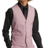 Egara Skinny Fit Suit Separates Vest, Rose