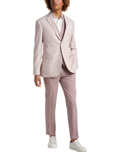 Egara Skinny Fit Suit Separates Coat, Rose Tic -clothing MW40 3XGW 11 EGARA ORANGE ROSE TIC ALT6