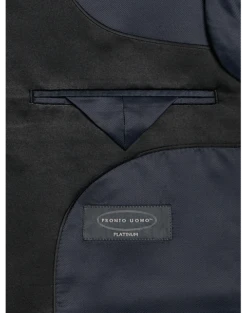 Pronto Uomo Platinum Modern Fit Notch Lapel Suit Separates Tuxedo Jacket, Navy -clothing MW40 3XHM 01 PRONTO UOMO PLATINUM NAVY FORMAL ALT2