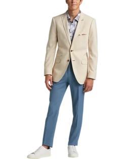 Paisley & Gray Slim Fit Suit Separates, Silky Beige 13 Paisley & Gray Slim Fit Suit Separates, Silky Beige -clothing MW40 3XJF 05 PAISLEY GRAY SILKY BEIGE ALT5