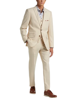 Paisley & Gray Slim Fit Suit Separates, Silky Beige 15 Paisley & Gray Slim Fit Suit Separates, Silky Beige -clothing MW40 3XJF 05 PAISLEY GRAY SILKY BEIGE ALT9