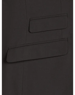 Paisley & Gray Slim Fit Double Breasted Suit Separates Coat, Jet Black -clothing MW40 3XK9 02 PAISLEY GRAY JET BLACK ALT4