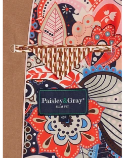Paisley & Gray Slim Fit Suit Separates Coat, Nutmeg -clothing MW40 3XLA 08 PAISLEY GRAY NUTMEG ALT3