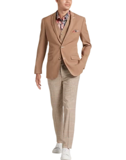 Paisley & Gray Slim Fit Suit Separates Coat, Nutmeg -clothing MW40 3XLA 08 PAISLEY GRAY NUTMEG ALT5