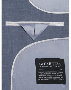 Awearness Kenneth Cole Modern Fit Suit, Light Blue -clothing MW40 3XMX 15 AWEARNESS KENNETH COLE LIGHT BLUE ALT4
