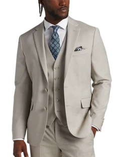 JOE Joseph Abboud Slim Fit Suit Separates Coat, Tan Sharkskin 7 JOE Joseph Abboud Slim Fit Suit Separates Coat, Tan Sharkskin -clothing MW40 3XNR 05 JOE JOSEPH ABBOUD TAN SHARKSKIN ALT3