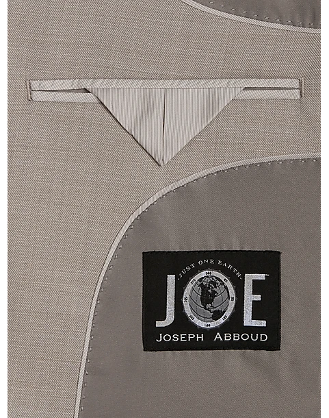 JOE Joseph Abboud Slim Fit Suit Separates Coat, Tan Sharkskin 4 JOE Joseph Abboud Slim Fit Suit Separates Coat, Tan Sharkskin - Image 4