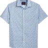 Egara Slim Fit Sport Shirt, Blue Jellycat Print