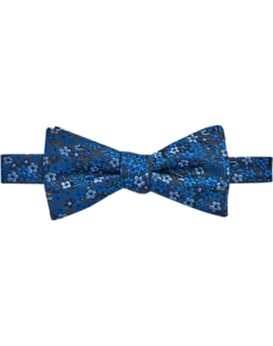 Egara Pre-Tied Bow Tie, Burgundy Floral