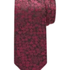 Egara Skinny Tie, Wine Floral