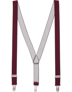 Egara Boys Burgundy Suspenders