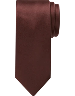 Egara Skinny Tie, Chocolate Brown