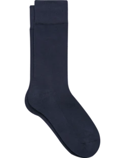 Egara Cushioned Dress Socks 1-Pair, Navy