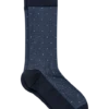 Egara Socks, 1 Pair - Navy Dots & Chevrons