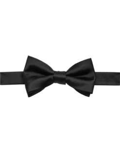 Egara Pre-Tied Formal Bow Tie, Black