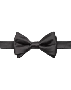 Egara Pre-Tied Formal Bow Tie, Charcoal