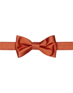 Egara Pre-Tied Formal Bow Tie, Orange