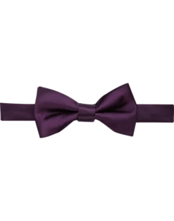 Egara Pre-Tied Formal Bow Tie, Dark Plum