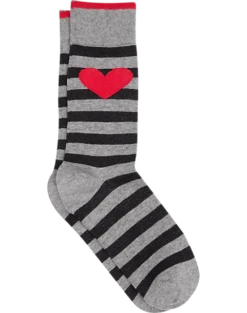 Egara Socks, Stripes And Heart