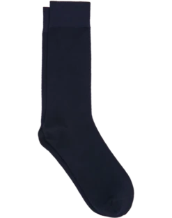 Egara Socks, Navy Solid