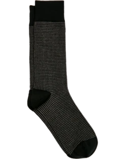 Egara Socks, Black Houndstooth
