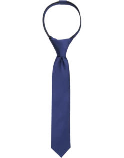 Egara Boys Zipper Tie, Navy