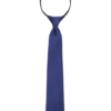 Egara Boys Zipper Tie, Navy Blue