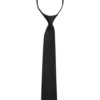 Egara Boys Zipper Tie, Black